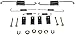 Dorman HW17321 Rear Drum Brake Hardware Kit Compatible with Select Honda Models