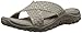 Skechers Women's Reggae Rootsy Vibe Flip Flop, Taupe/Silver, 8 M US