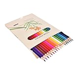 Fine Art Colored Pencils Set - Drawing Pencils for Artist Sketch By XIDAJE - Kids Artist Writing, Adult Secret Garden Coloring Book (Not Included) (18 Colors)