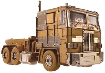 gold optimus prime toy