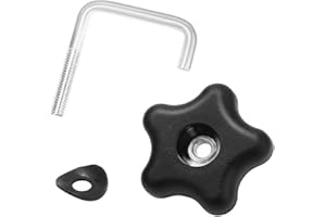 Snow Blower 114-3779 Handle Knob,108-4887 Handle Lock, Snow Blower Handle Knob and Bolt Kandle kit, Compatible with Toro Lawn