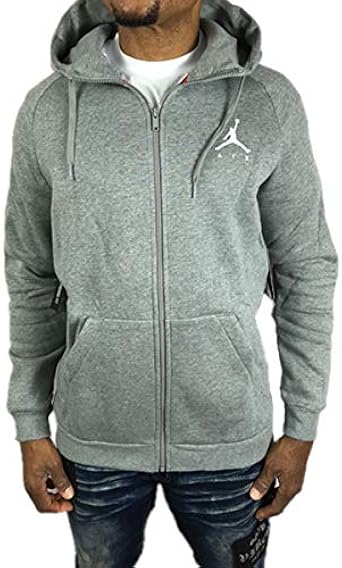 Amazon ジャンプマン ジップ パーカー フーディー ジョーダン Jordan グレー 秋冬 メンズ Pk606 トレーナー パーカー 通販