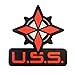 Resident Evil Op Raccoon City USS Logo Umbrella Security PVC Rubber 3D Touch Fastener Patch