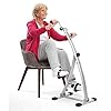 Bi-pedaler 08136 Folding Keep Fit Machine, Silver