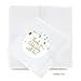 Andaz Press Mint Green Gold Glitter Boy Baby Shower Party Collection, Round Circle Label Stickers, Thank You for Celebrating with US, 40-Pack