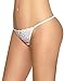 Laura Women's G-String Thong Adjusts to Your Fit See Through Lace