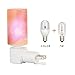 Crystal Salt Lamp, Targher Hymalain Salt Lamp, Mini Night Light with UL Listed Plug and Multi- Color Changing Bulb - for Lighting, Decoration and Air Purifying