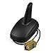 Eightwood Shark Fin Satellite Radio Antenna Fakra Curry K Female for Sirius XM Car Radio Stereo Receiver 2320-2345mhz