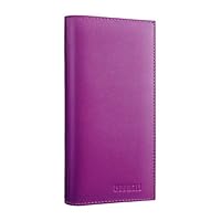 YOOMALL Leather Checkbook & Register Cover Holder Case Slim Wallet For Men & Women