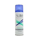 Aerosol Unscented Anti Perspirant and Deodorant By Sure for Unisex, 6 Ounce
