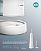 Water Flosser Cordless, X-WAVES 4-Mode Portable Oral Irrigator with Rechargeable 2000 mAh Li-ion Battery for 50 Days of Use, Wireless Charging IPX7 Waterproof Water Jet Pik (White)