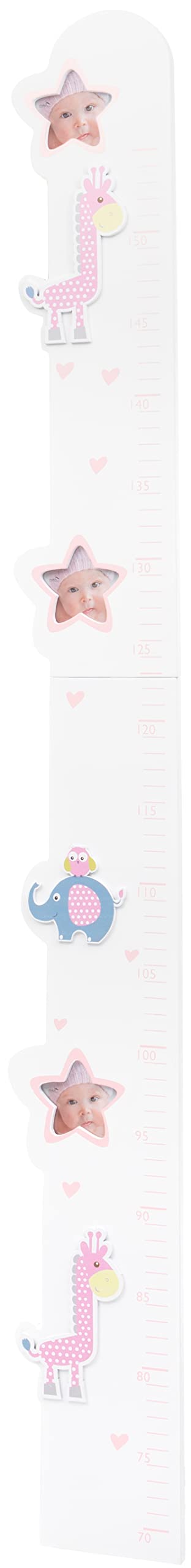 Maturi Pink Wooden Kids Height Chart (460137)