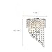Crystal Wall Lights Aisle Bedside Light Fixtures