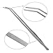 LILYS PET Straight and Bend Stainless Steel Super Thick Tweezers Set,Pliers Aquarium Tool Fish Tank Aquatic Plants Forceps Clip (18.9