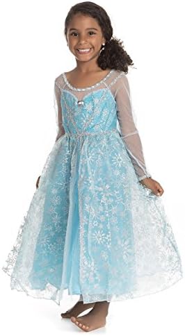 Frozen Elsa Snow Queen Costume Dress