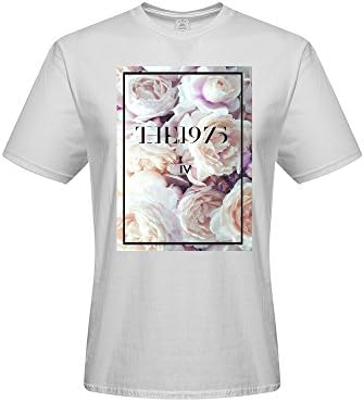 The 1975 Men's T-shrits, DIY The 1975 100% Cotton Crew Neck T-Shirt (Medium)