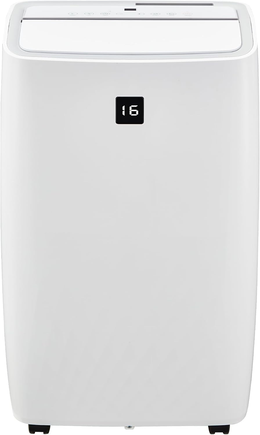 Photo 1 of 14,000 BTU Portable Air Conditioner – 4-in-1 Portable AC Unit with Cooling, Dehumidifier, Fan & Sleep Mode for Rooms Up to 700 Sq.Ft, Remote Control, LED Display, 24H Timer, White-3033