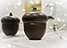 WanderLusst Wood Grain Espresso Acorn Essential Oil Diffuser 300ML Cool Mist LED Changing Color Auto Shut-Off Great for Aromatherapy Yoga Office Nursery