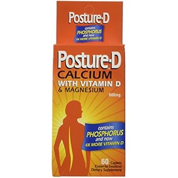 Amazon.com: Posture-D Calcium Supplement Caplets with ...