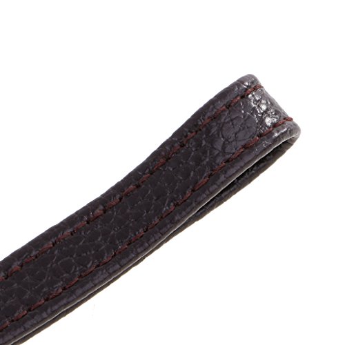 Dovewill Genuine Leather Wristlet Wrist Bag Strap Handbag Purse Wallet Handle Bag Accessories - Coffee