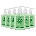 Mountain Falls Advanced Hand Sanitizer with Vitamin E and Aloe, Pump Bottle, 8 Fluid Ounce (Pack of 6)