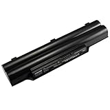 Oneda New Laptop Battery for Fujitsu LifeBook A530 A531 AH42/E AH530 AH530/3A AH531 LH52/C LH520 LH530 LH701 LH701A PH50/C PH50/E PH521 Series;P/N: FMVNBP186 FMVNBP189 FMVNBP194[9-cell/6600mAh/71Wh]