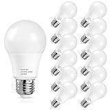 A19 LED Light Bulbs 1500 Lumens, Petronius 100-125 Watt Equivalent LED Bulbs, 5000K Daylight White, Non Dimmable, Medium Screw Base (E26), CRI80+, Pack of 12