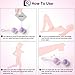 Kegel Exercise Weights with 3 Balls for Women Vaginal Tightening Bladder Control Pelvic Floor Recovery, PALOQUETH Kegel Ball Training Set Ben Wa Balls for Beginner-Advanced