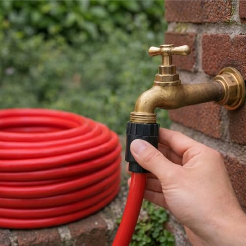 Mangueira de Jardim Premium Silicone 20 Metros 1/2 Polegada - Parade 2mm com Esguicho Regulável