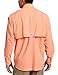 Columbia Men's Bahama II Long Sleeve Shirt, Bright Peach, Medium