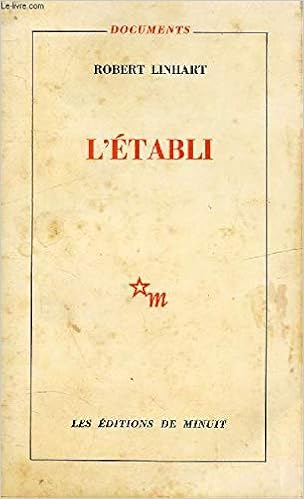 Amazon.fr - L'établi - Robert Linhart - Livres