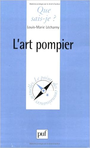 Amazon Fr L Art Pompier Lecharny Louis Marie Que Sais Je Livres