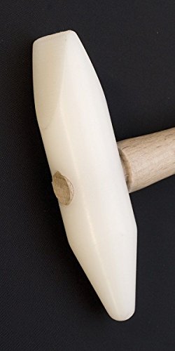 NYLON HAMMER WEDGE & CONE HEAD DOMING SHAPING & FORMING JEWELRY PLASTIC MALLET (E 4) - Thumbnail 6