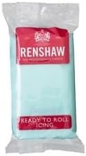Renshaw Duck Egg Blue Just Roll With It Fondant Icing, 250 g (Pack of 1) - Ready to Roll Icing for Cakes - Image 3