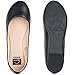 alpine swiss Womens Black Leather Pierina Ballet Flats 8 M US