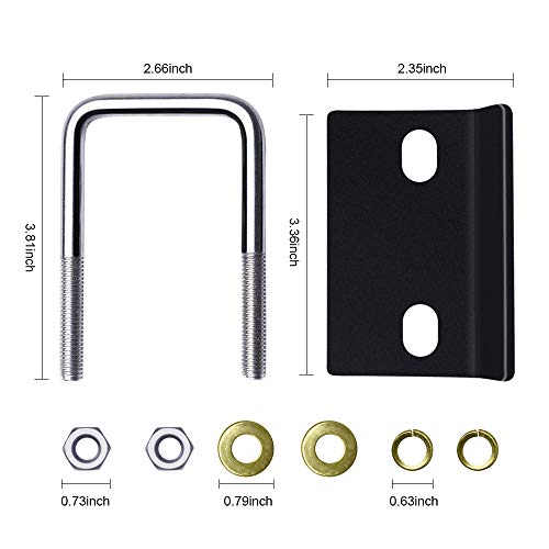 Hitch Titan Hitch Tightener, Anti-Rattle Stabilizer Hitch Pin Reduces Noise and Swaying Super Corrosion Resistant Trailer hitch Lock Bolt Receiver Lock Great for Trailers, Carriers and Racks