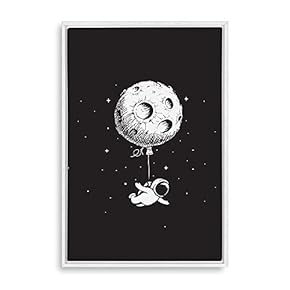 Framed Canvas Wall Art Cartoon Children