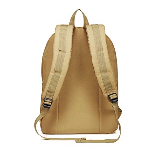 Lightweight Outdoor Travel Backpack Casual Hiking&Camping Rucksack School Daypack Laptop Backpack for 15" Laptop & Tablets by KAUKKO(1NYLON-KHKAI) - Thumbnail 4