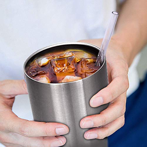 Reusable Drinking Straws,Long Clear Plastic Straws for 20 OZ & 30 OZ