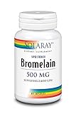Solaray Bromelain Supplement, 500mg, 60 Count