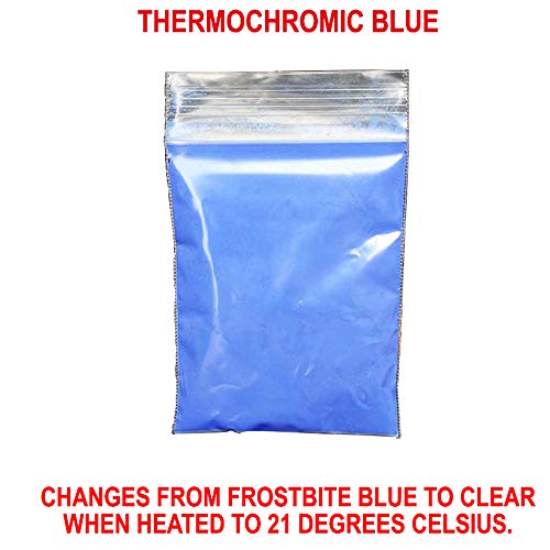 Blue Thermochromic Pigment - Changes From Blue To Clear At 21 Degrees Celsius (762470787811)
