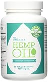 Hemp Seed Oil, 1000mg ea, 60 sgel Pack of 4