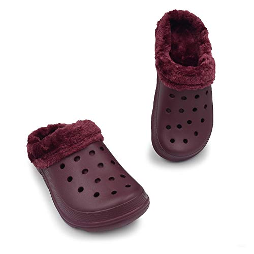 fur lined garden shoes