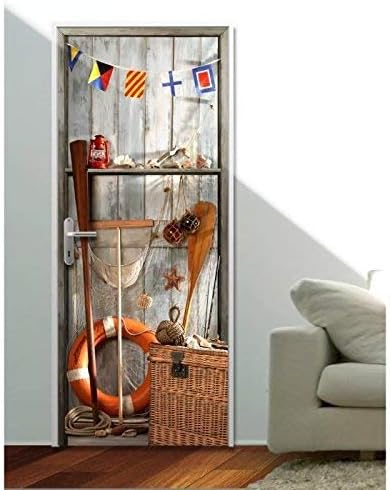 Plage 141033 Sticker ONDOOR, ADHESIVE FOR DOOR -Guernesey, 204 x 83 cm, Multicolor - Image 4