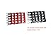 Screw Terminal Strip 600V + 400V Pre Insulated Terminal Barrier Strip Red/Black (15A 5P)