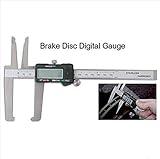 PMD Products Digital Micrometer Disc Brake Gauge Rotor Drum SAE Metric Hardened w/Case Spare Battery