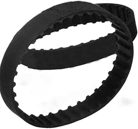 Keyobesa Rubber Timing Belt 2PCS 2mm Pitch 2GT Closed Loop Rubber Geared Belt 6mm Width Rubber Synchronous Timing Belt for 3D Printing