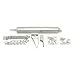 Ideal Security Model 8730 Heavy Duty Pneumatic Screen and Storm Door Closer with Wind Chain, 10.5