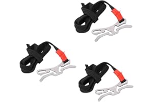 ELICTECH Tourniquet 3Pcs Rapid Application Tourniquet System Bleed Kit Injury Survival Belt Emergency Tourniquets with Single-Handed Handle for Injury First Aid