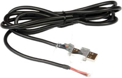 FTDI TTL-232RG-VIP-WE, Cable, Assembly; USB-UART W/LEDs; 6 COND; 24AWG; Stripped Wire END